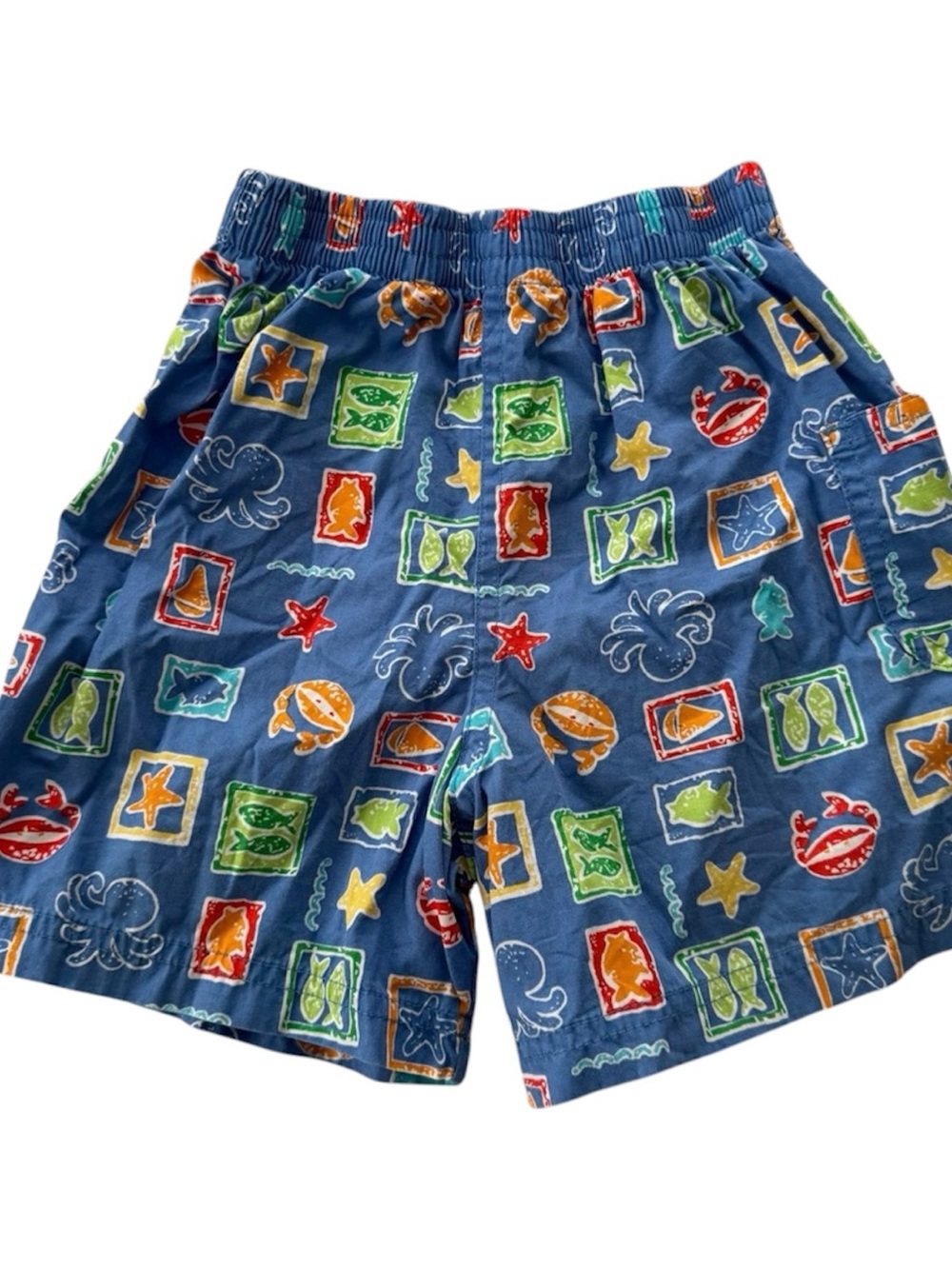 Vintage Baby B’Gosh AOP beach theme shorts 24m